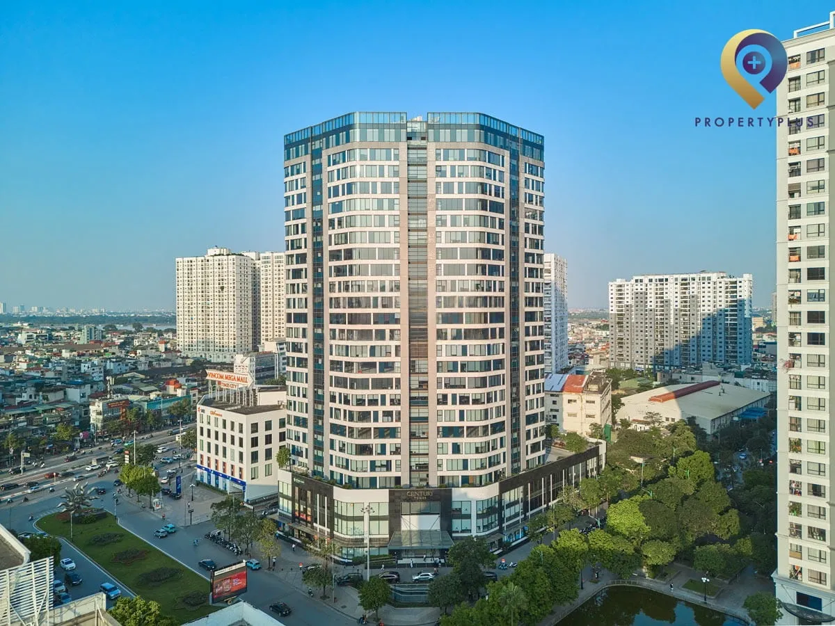 Century Tower building exterior overview in Times City